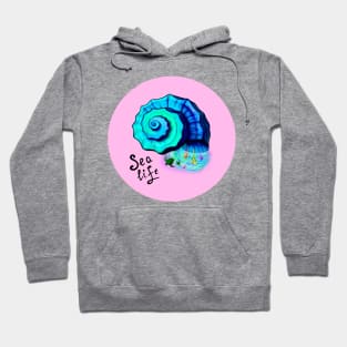 Sea life artwork Hoodie